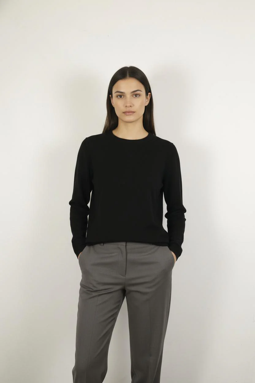 Pull Noir - Taille L/40