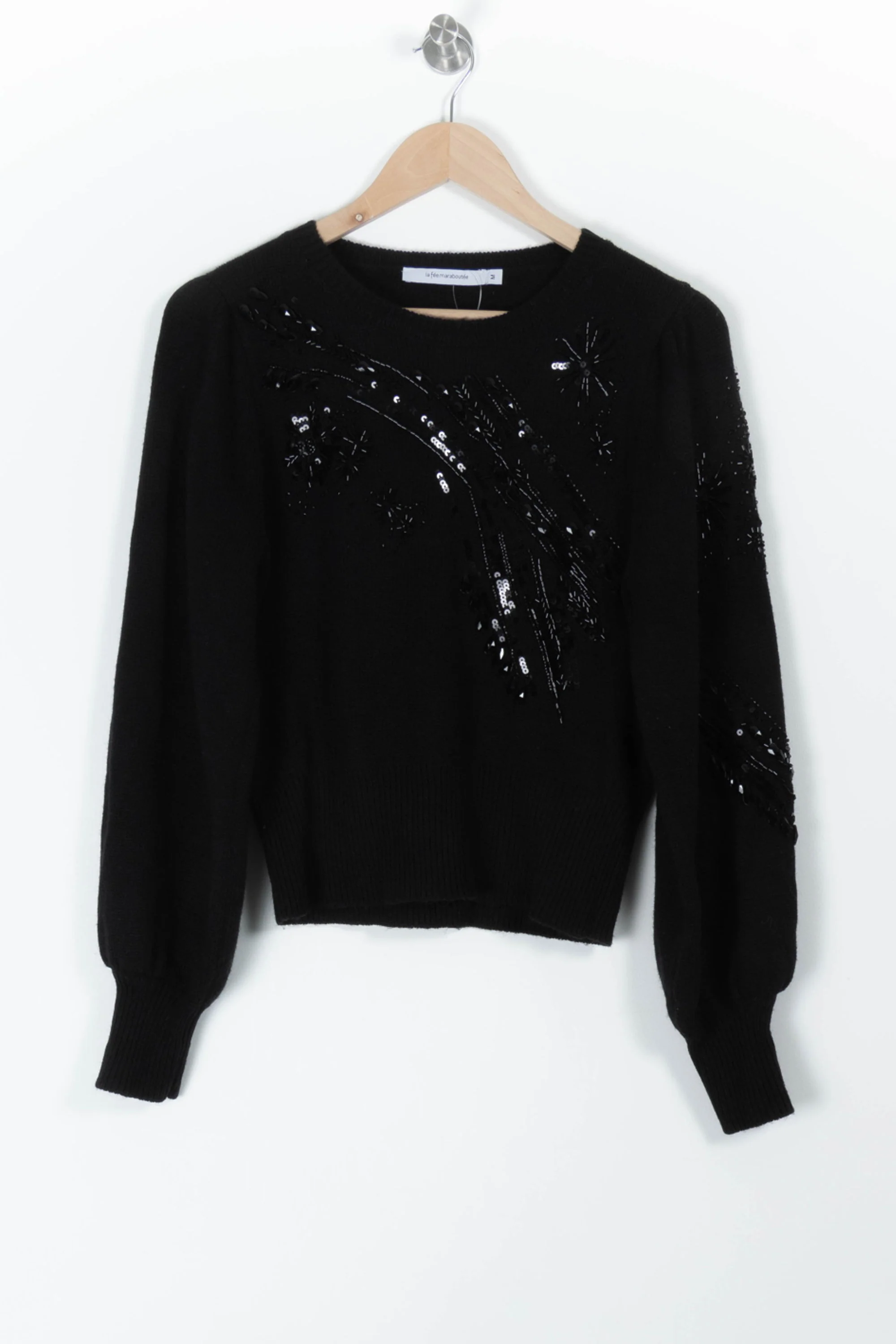 Pull Noir - Taille M/38 - Image 2
