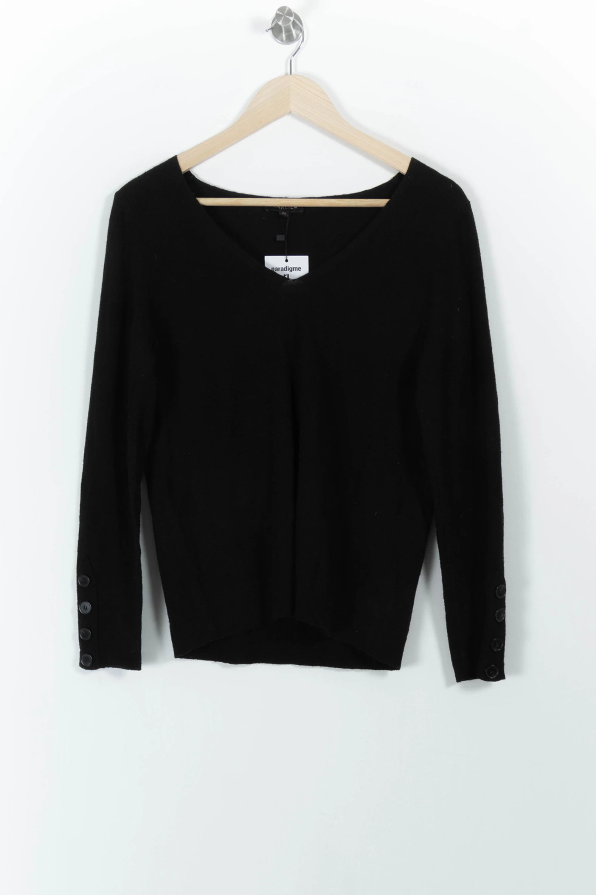 Pull Noir - Taille M/38 - Image 2