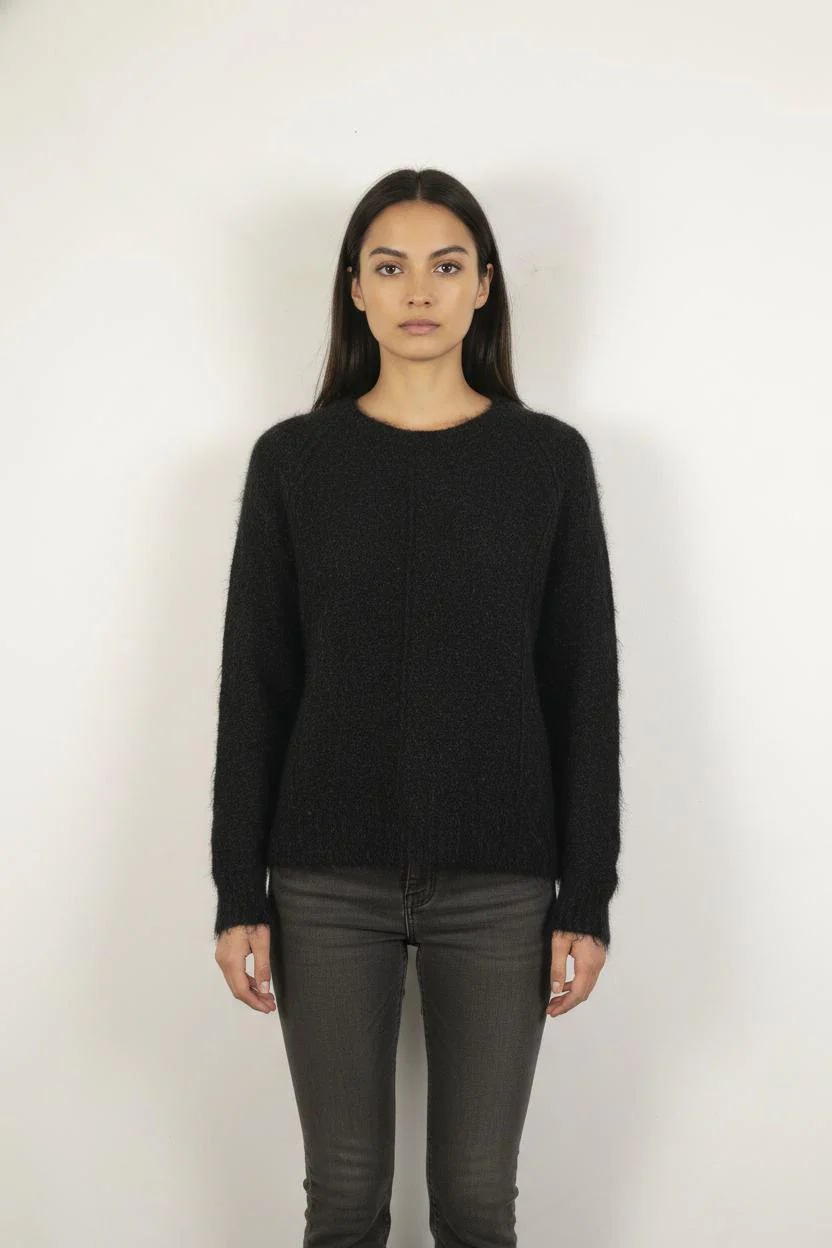 Pull Noir - Taille S/36