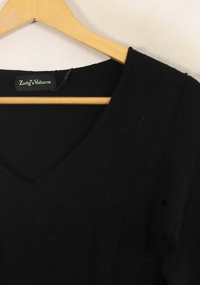 Pull Noir - Taille S/36 - Image 3