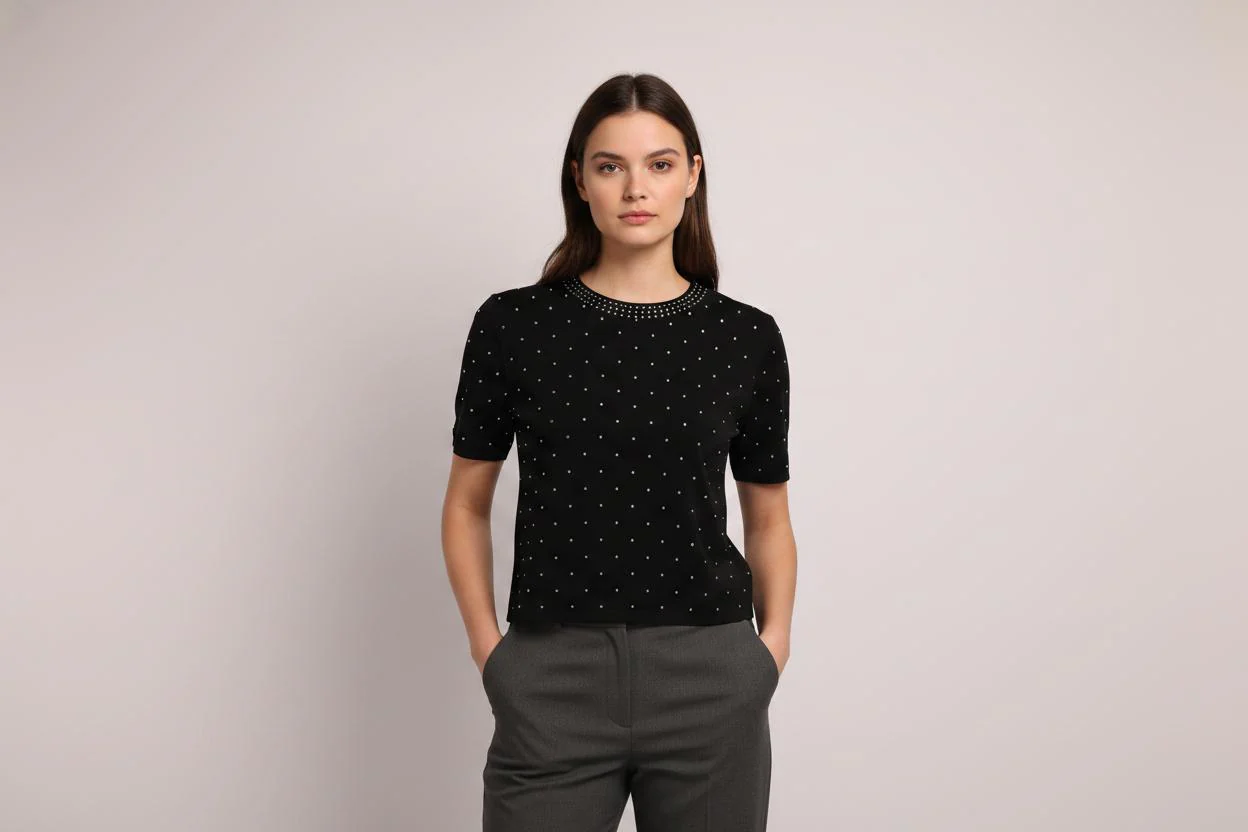 Pull Noir - Taille S/36