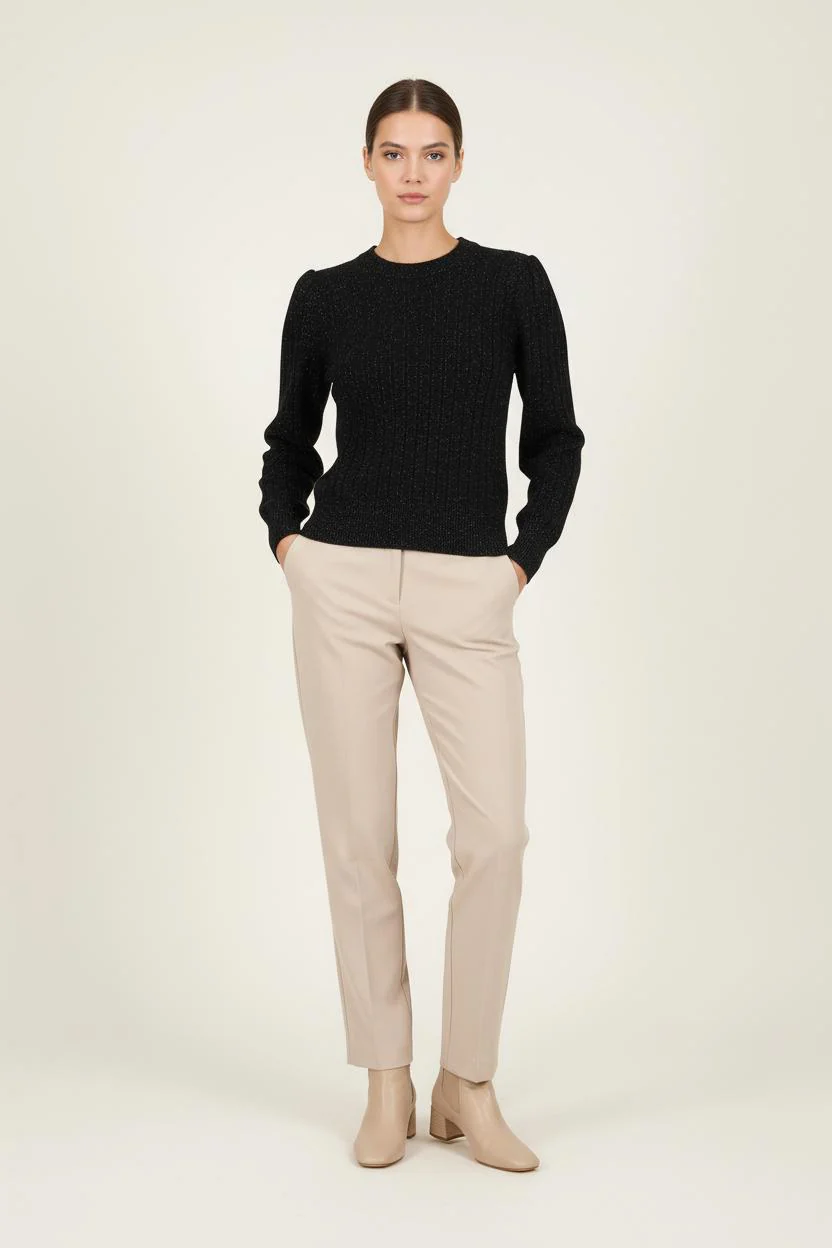 Pull Noir - Taille S/36
