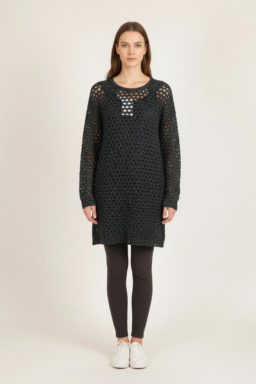 Pull Noir - Taille S/36