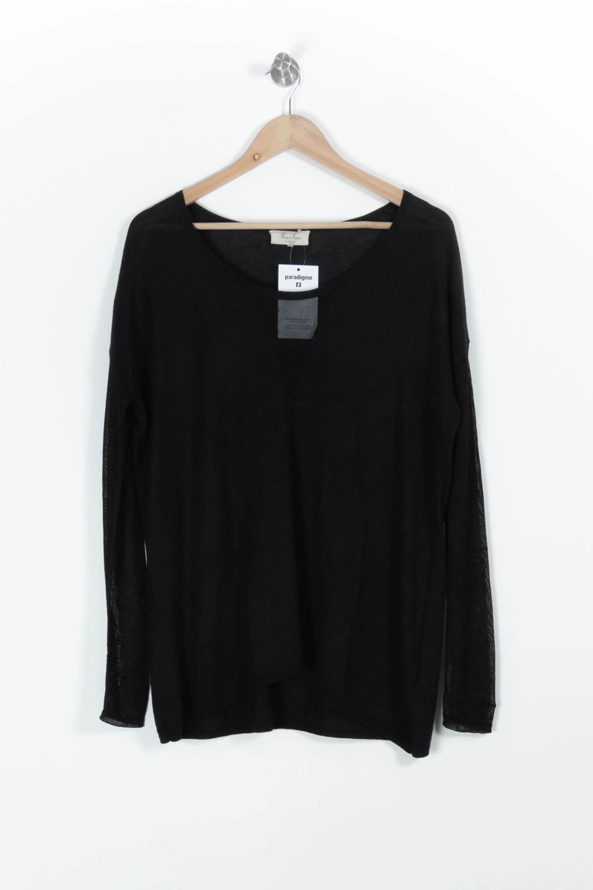 Pull Noir - Taille S/36 - Image 2