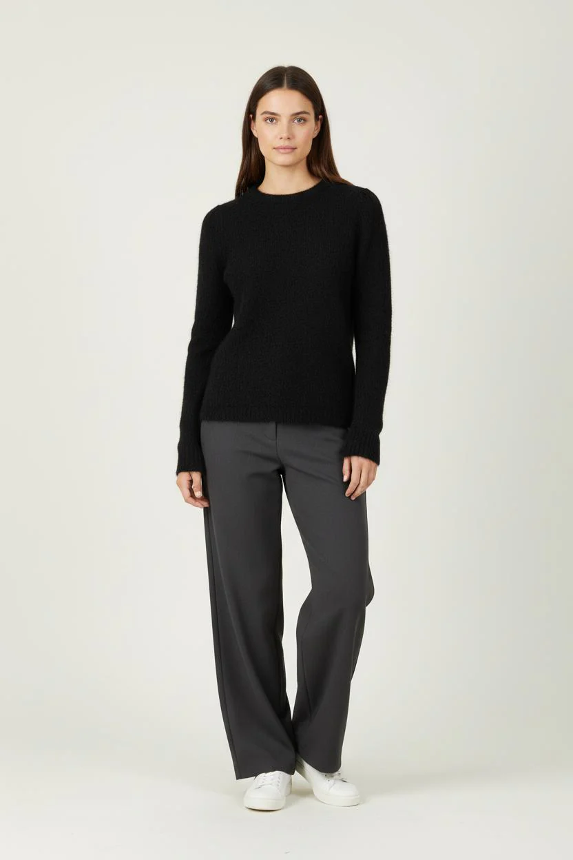Pull Noir - Taille XS/34