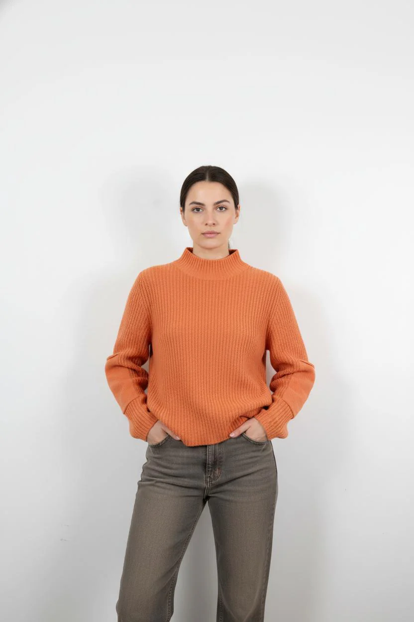 Pull Orange - Taille M/38