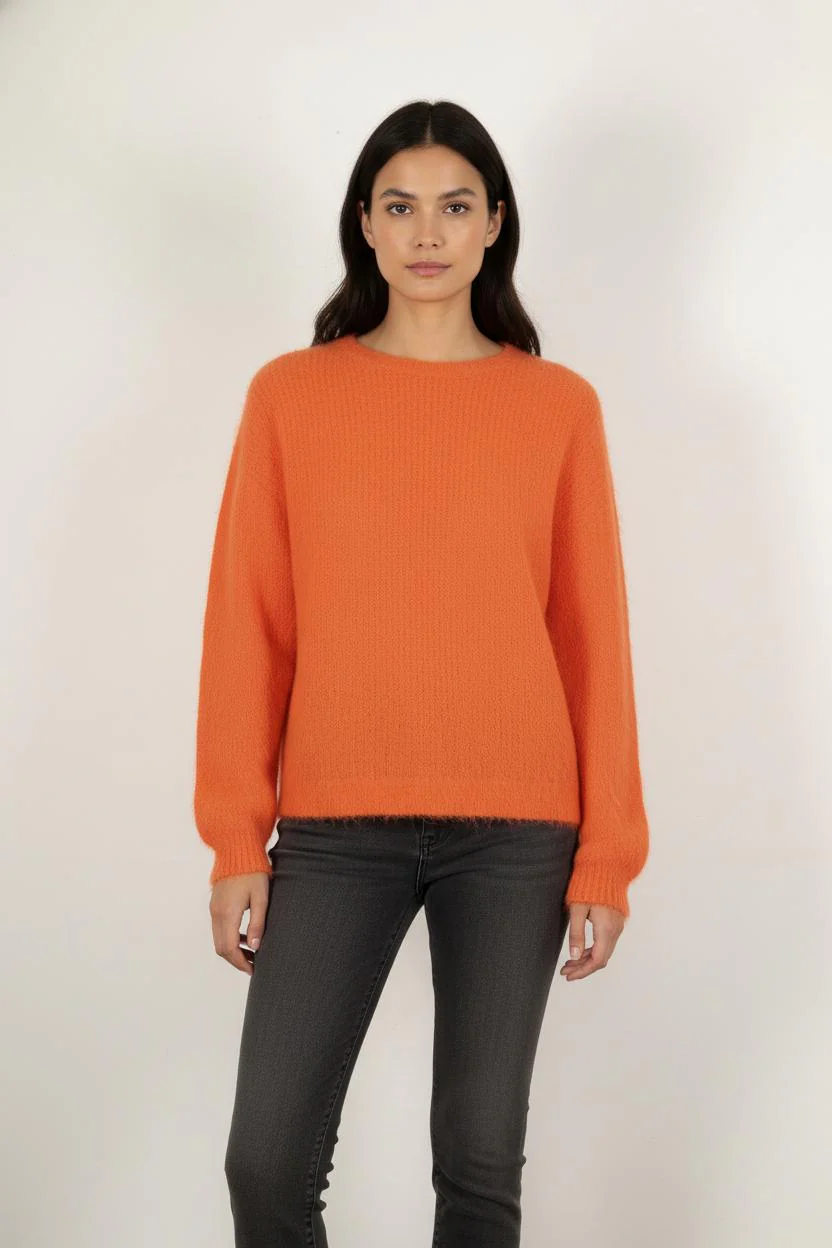 Pull Orange - Taille S/36