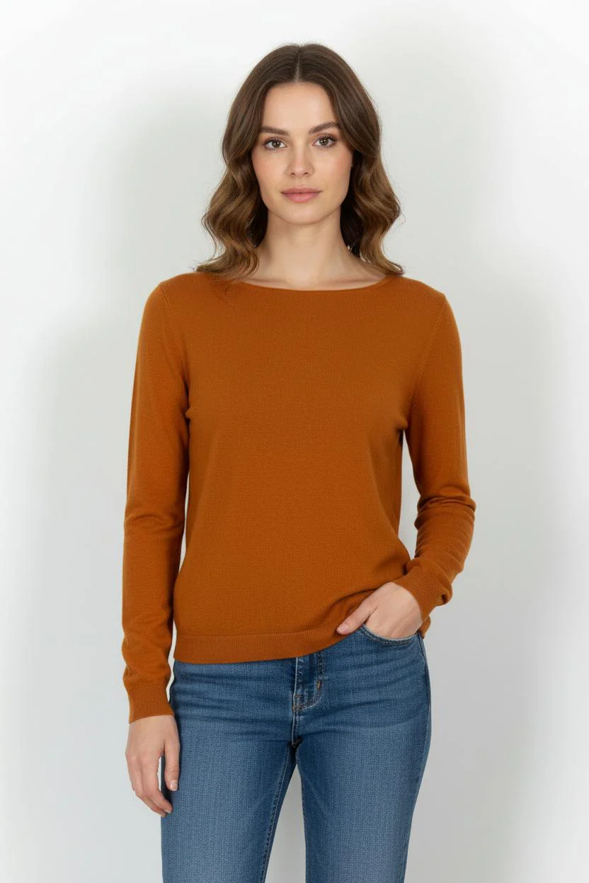 Pull Orange - Taille S/36
