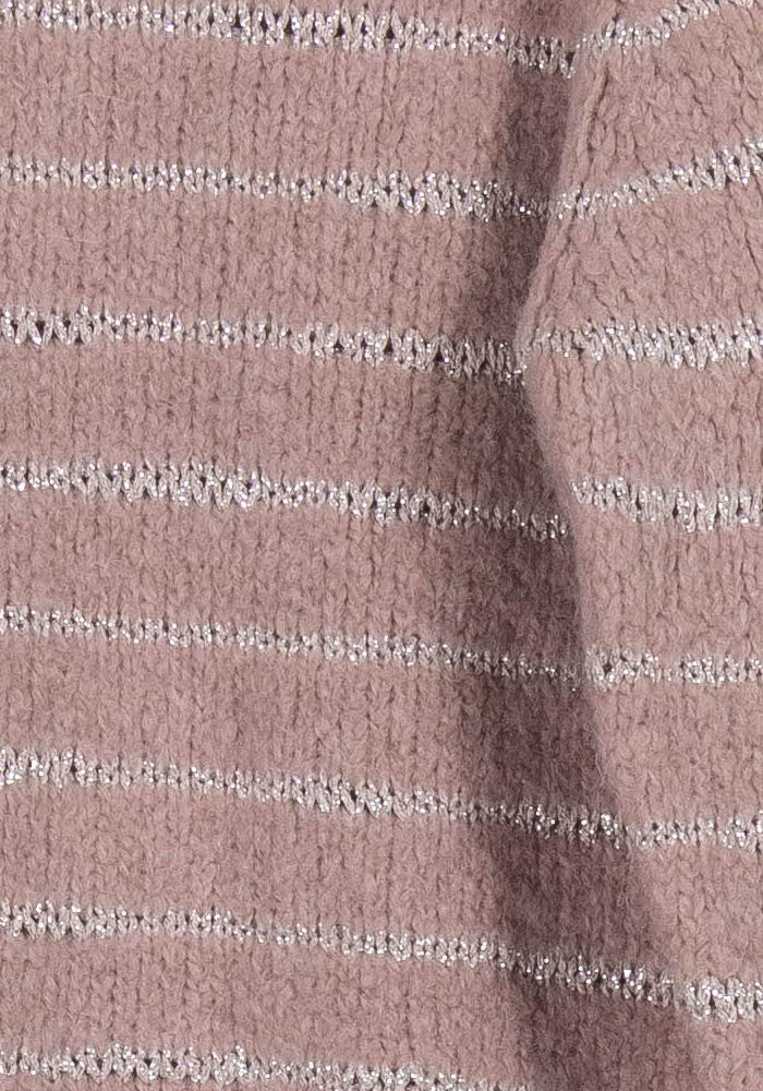 Pull Rayé Rose et Blanc - Taille S/36 - Image 3