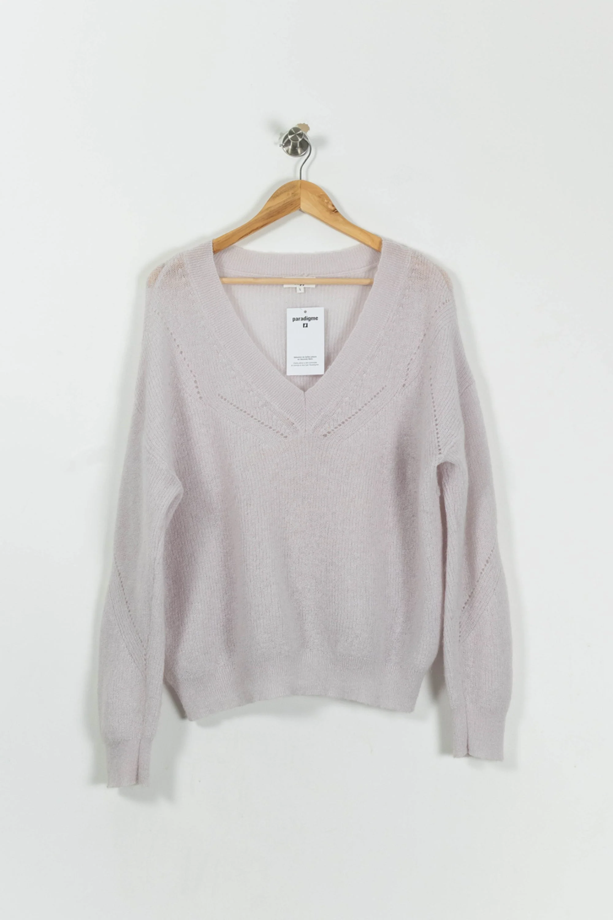 Pull Rose - Taille L/40 - Image 2