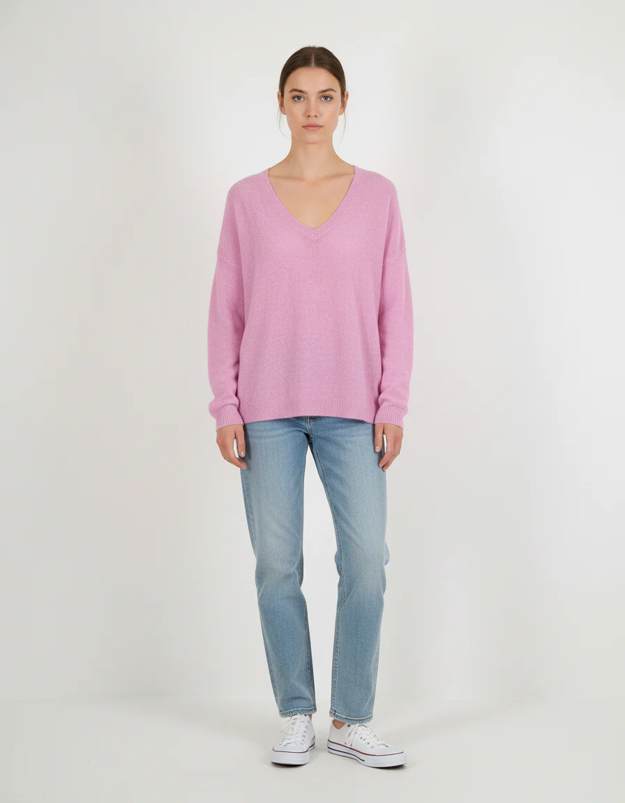 Pull Rose - Taille S/36