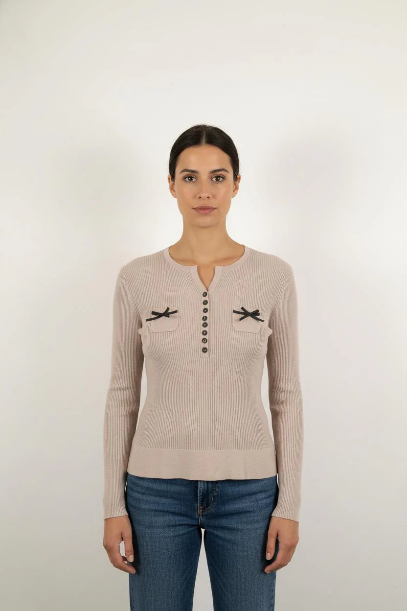 Pull Rose - Taille XL/42