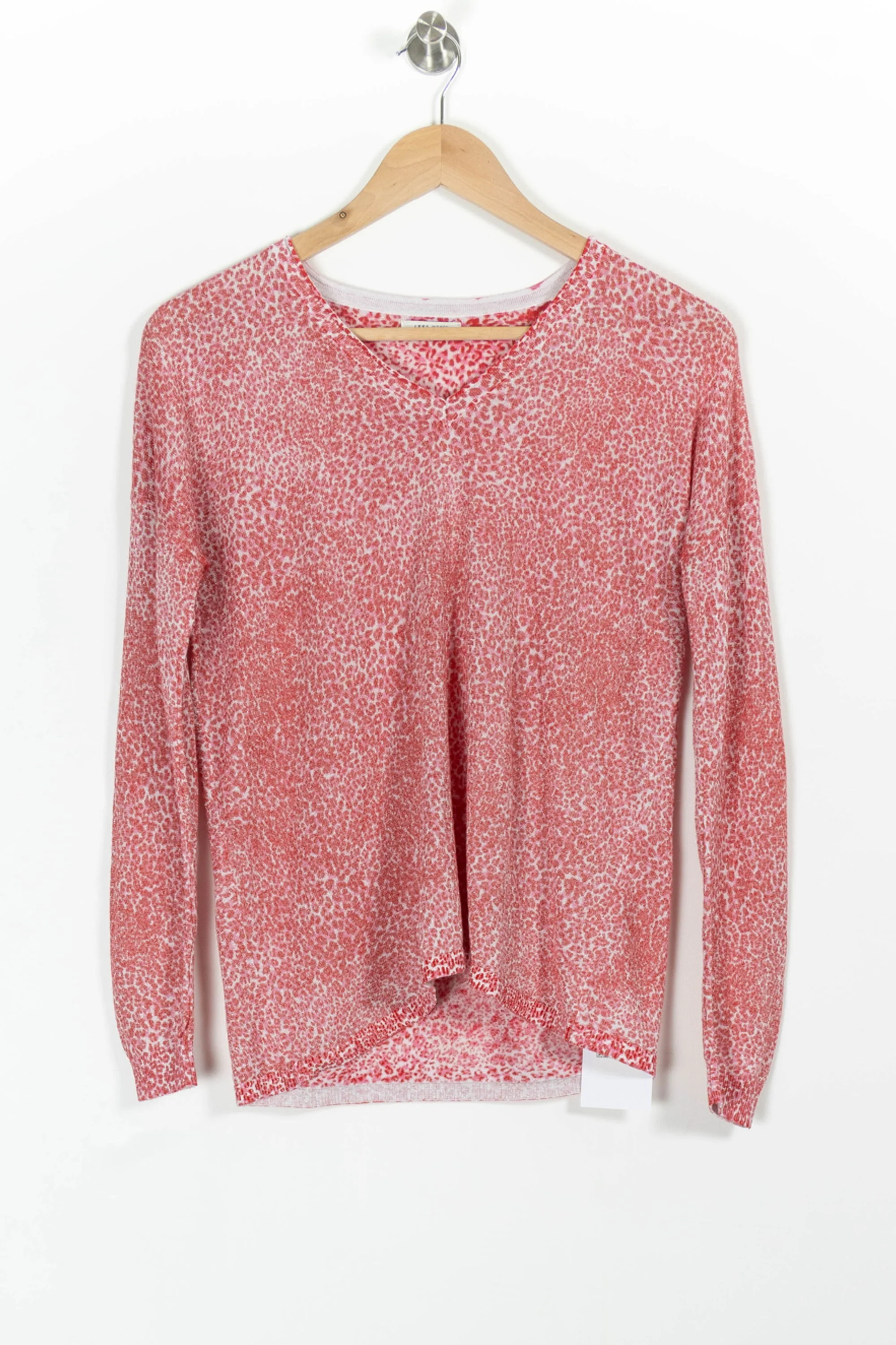 Pull Rouge et Blanc - Taille XS/34 - Image 2