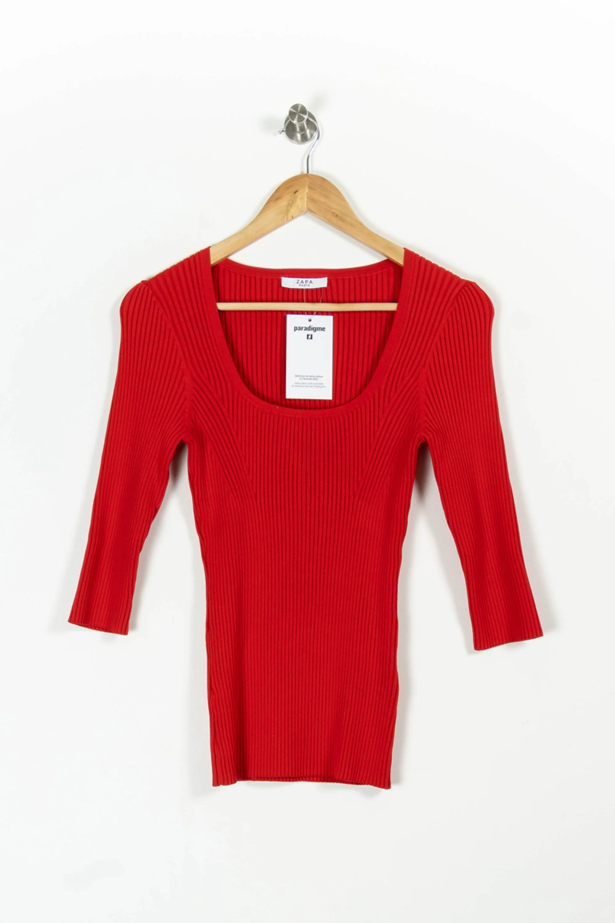 Pull Rouge - Taille M/38 - Image 2
