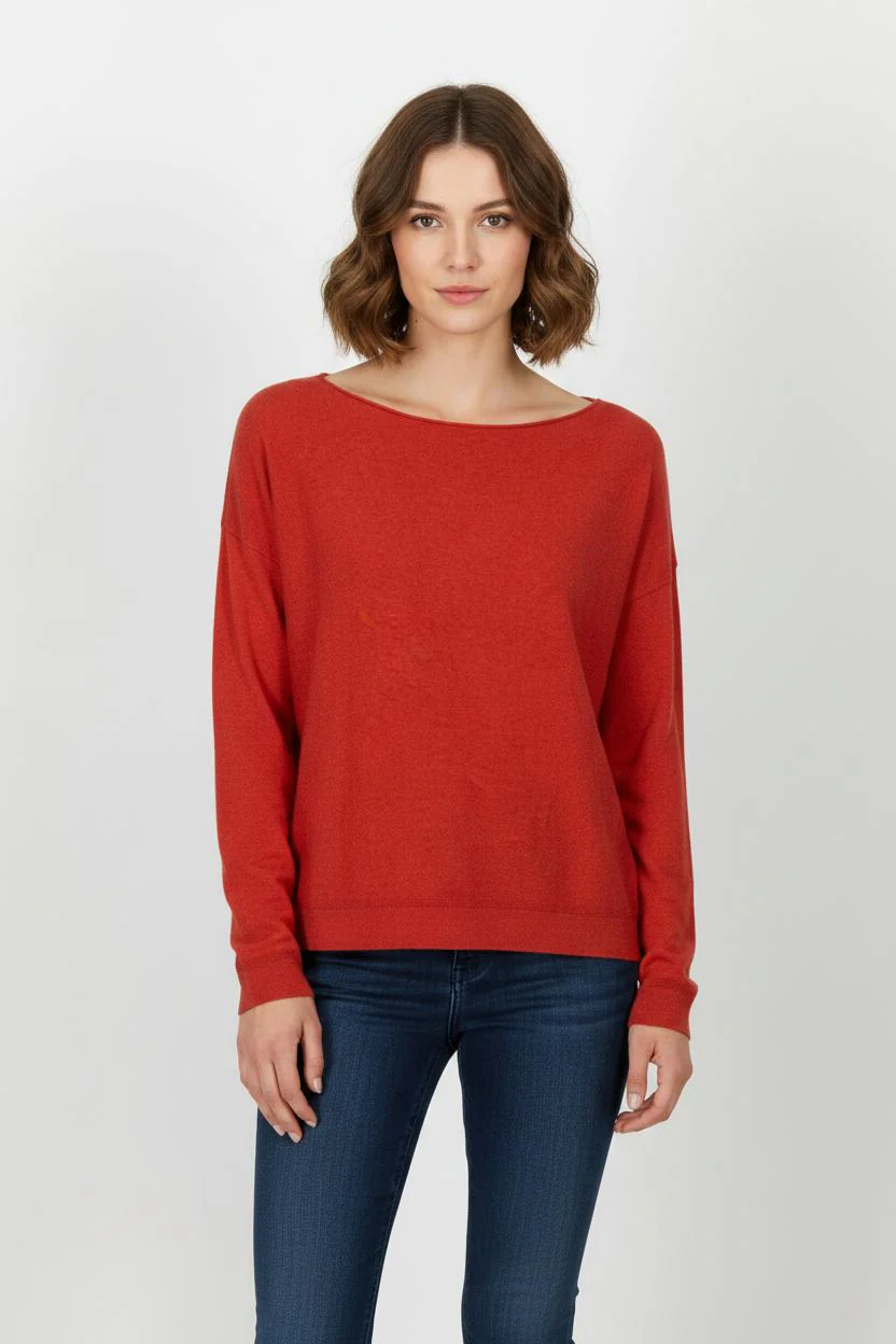 Pull Rouge - Taille S/36