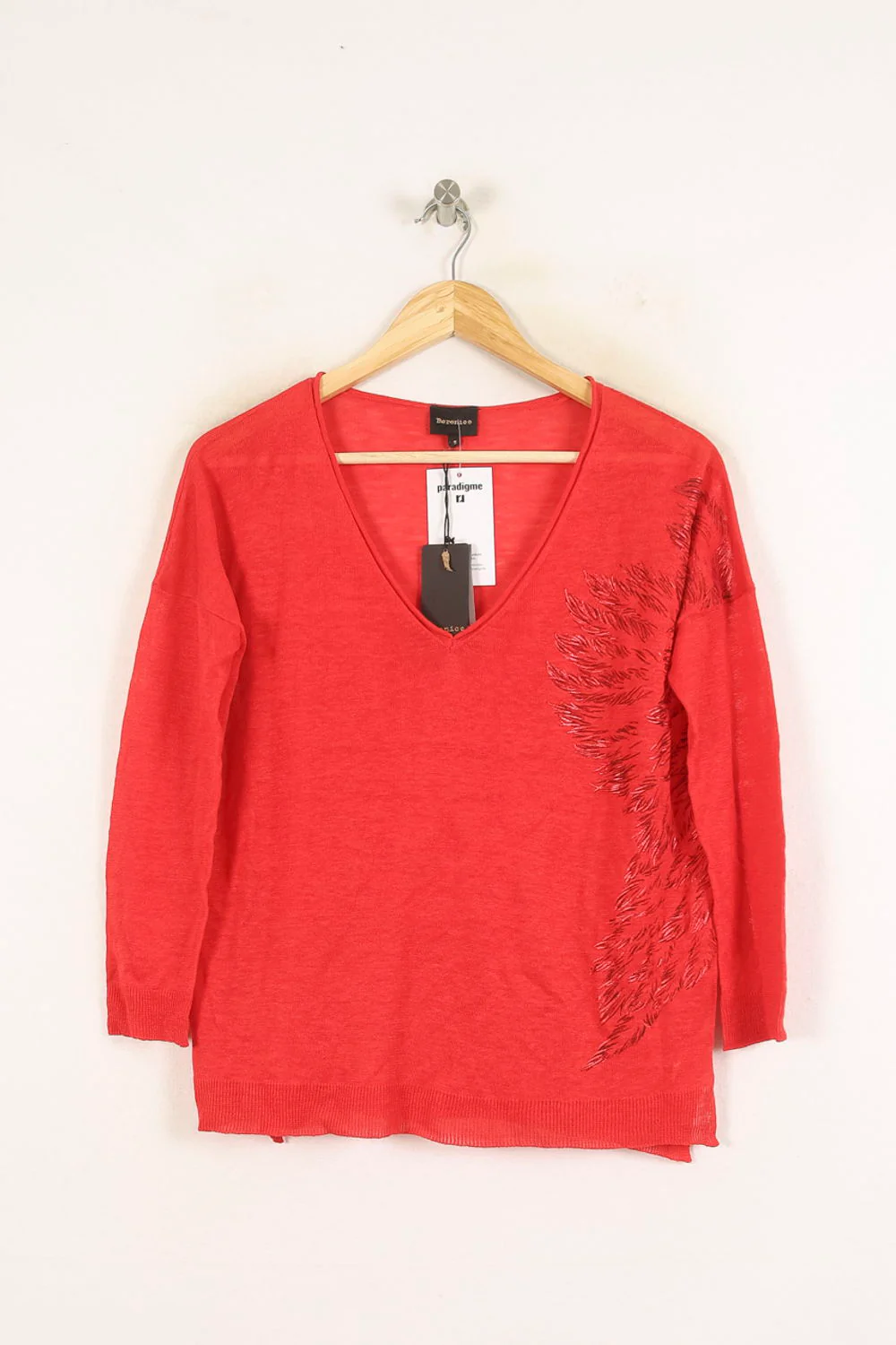 Pull Rouge - Taille S/36 - Image 2