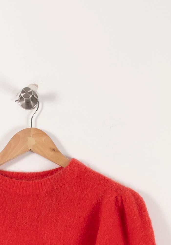 Pull Rouge - Taille XS/34 - Image 3