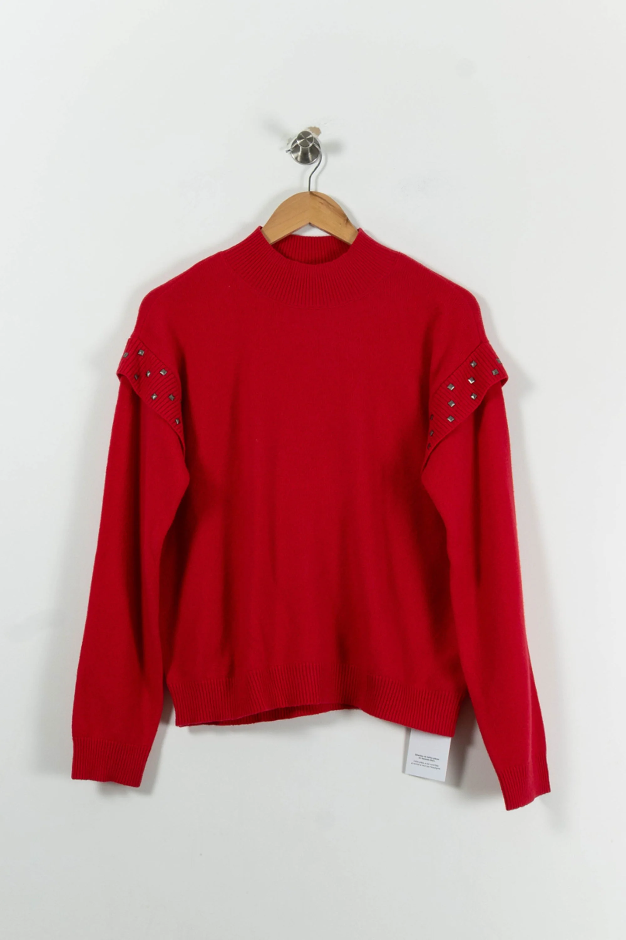 Pull Rouge - Taille XS/34 - Image 2