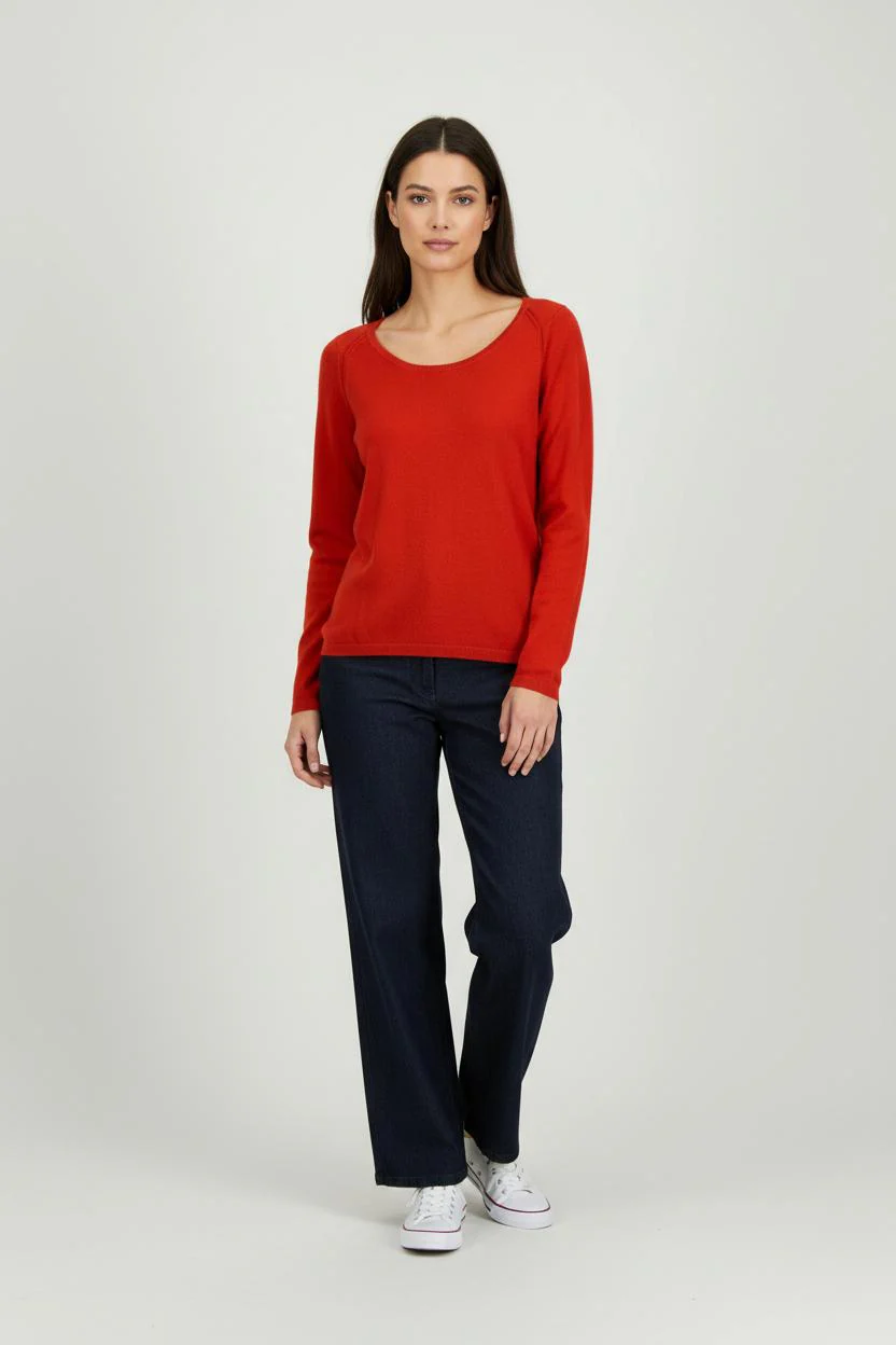 Pull Rouge - Taille XS/34