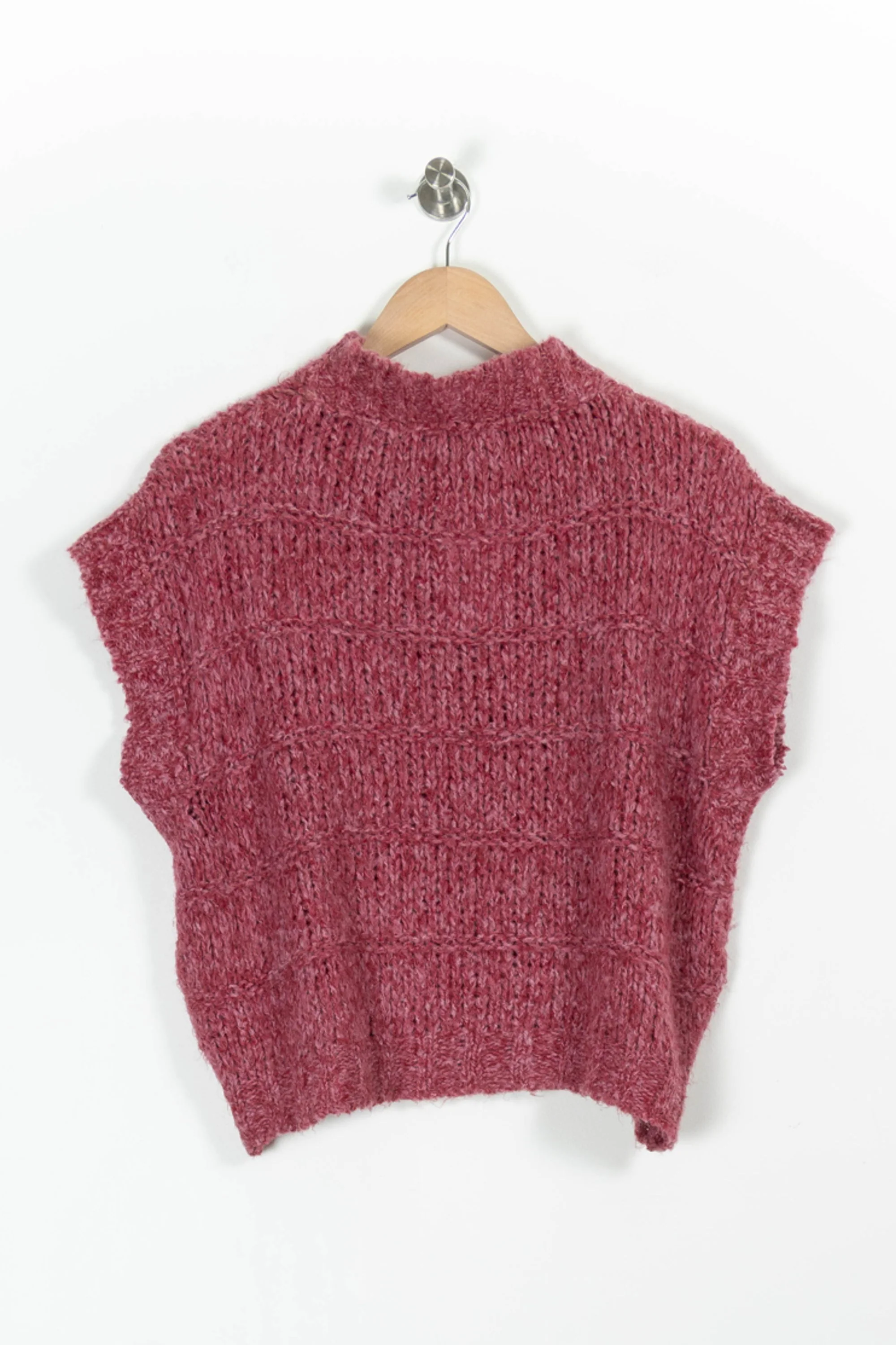Pull Sans Manches Rose - Taille S/36 - Image 4