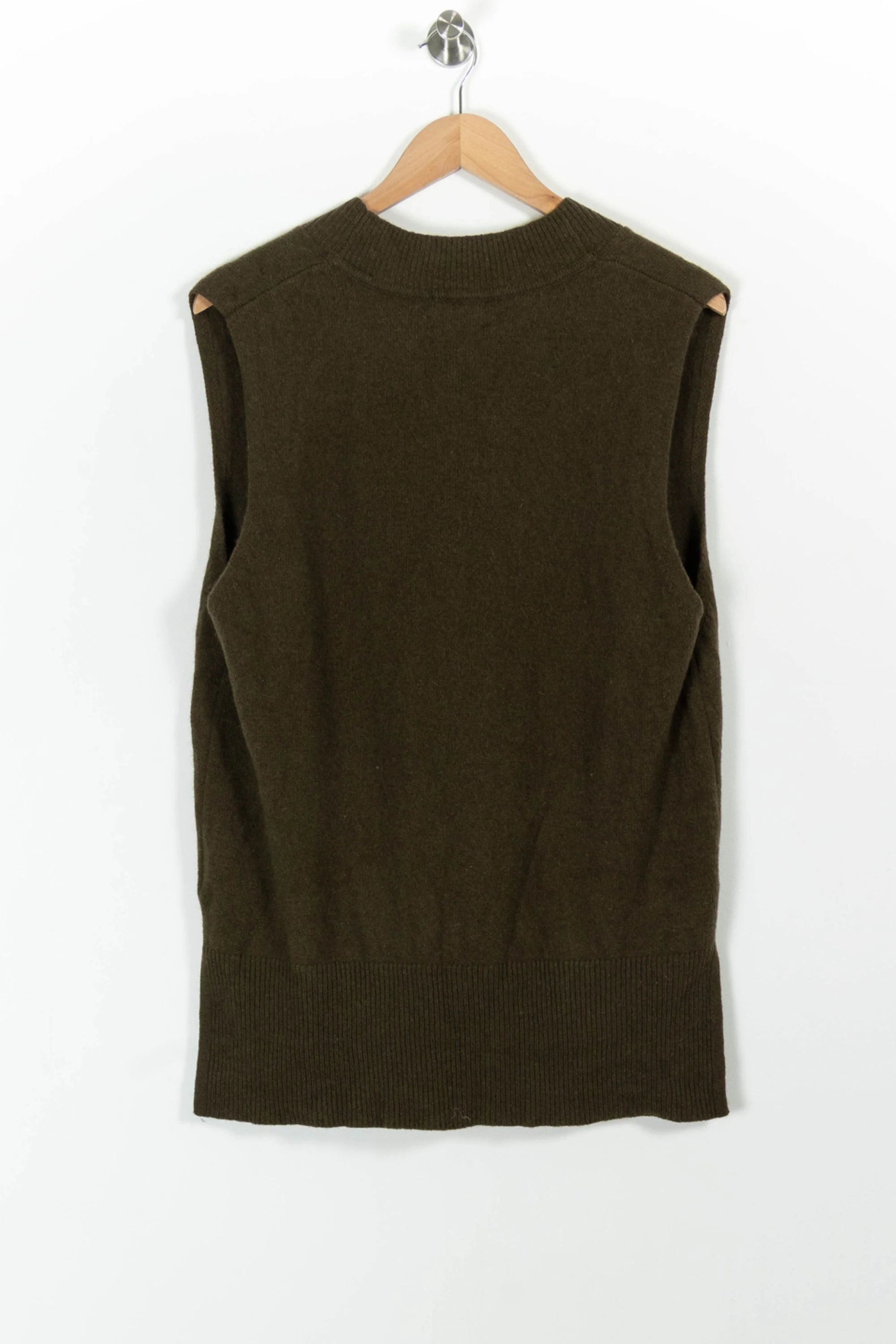 Pull Sans Manches Vert - Taille L/40 - Image 4
