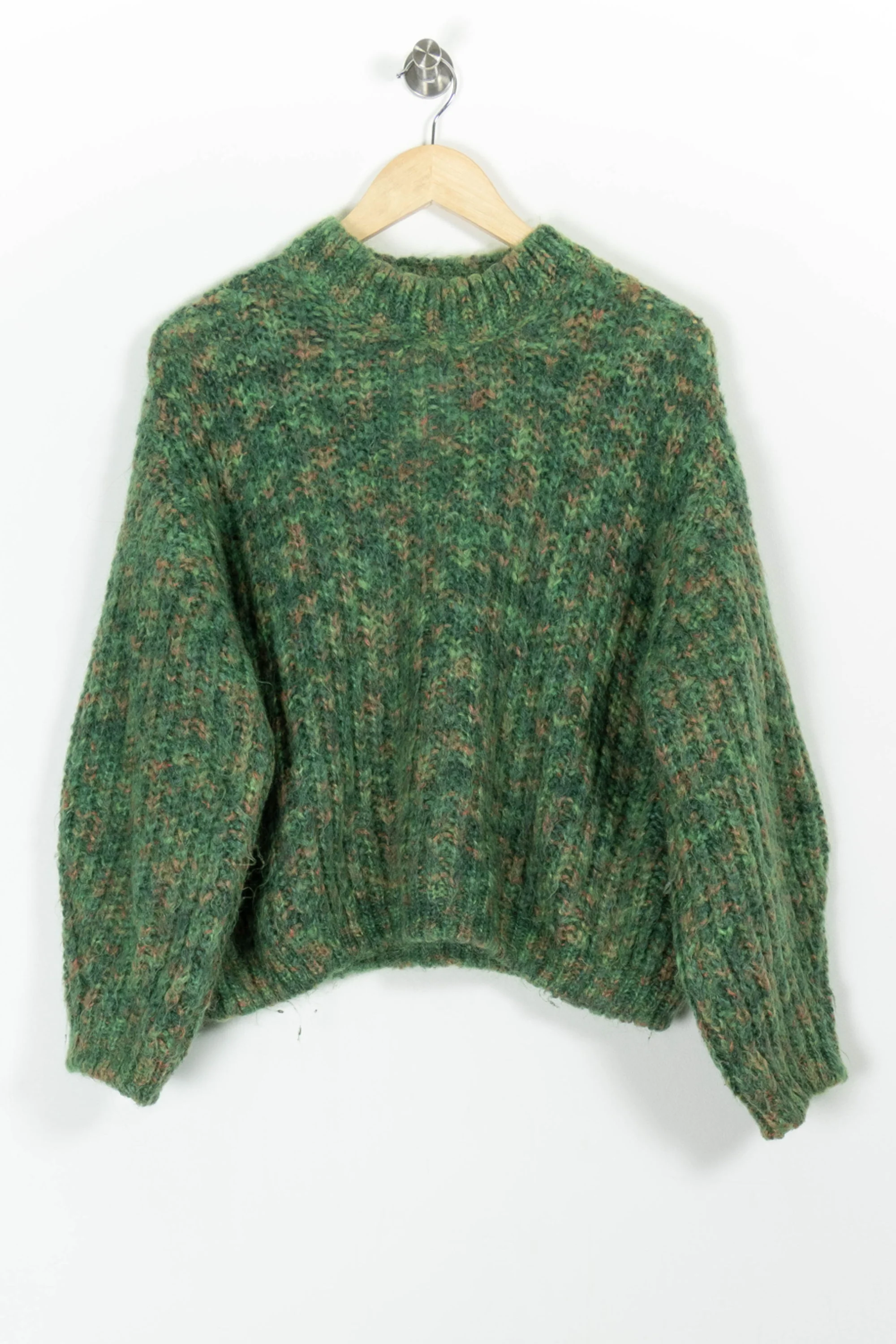 Pull Vert et Marron - Taille M/38 - Image 2
