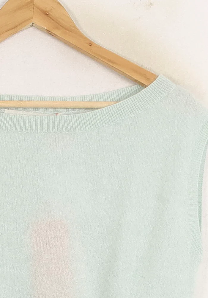 Pull Vert pâle - Taille S/36 - Image 3