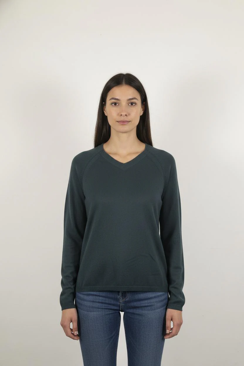Pull Vert - Taille L/40