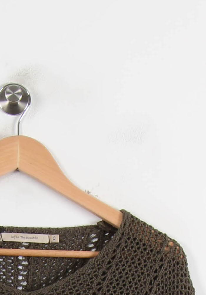 Pull Vert - Taille XS/34 - Image 3