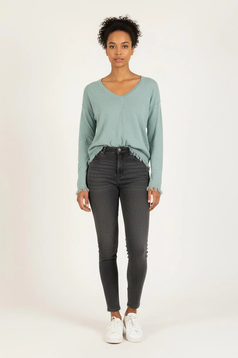 Pull Vert - Taille XS/34