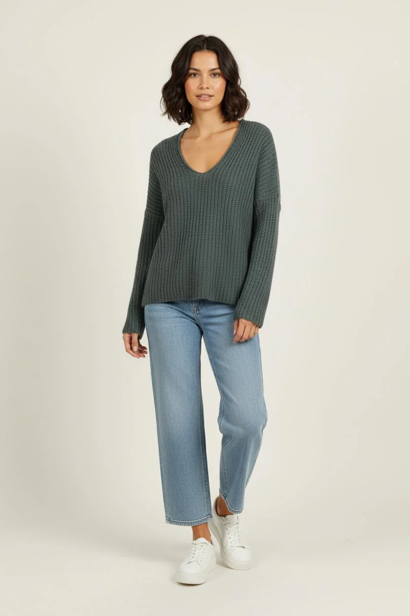 Pull Vert - Taille XS/34