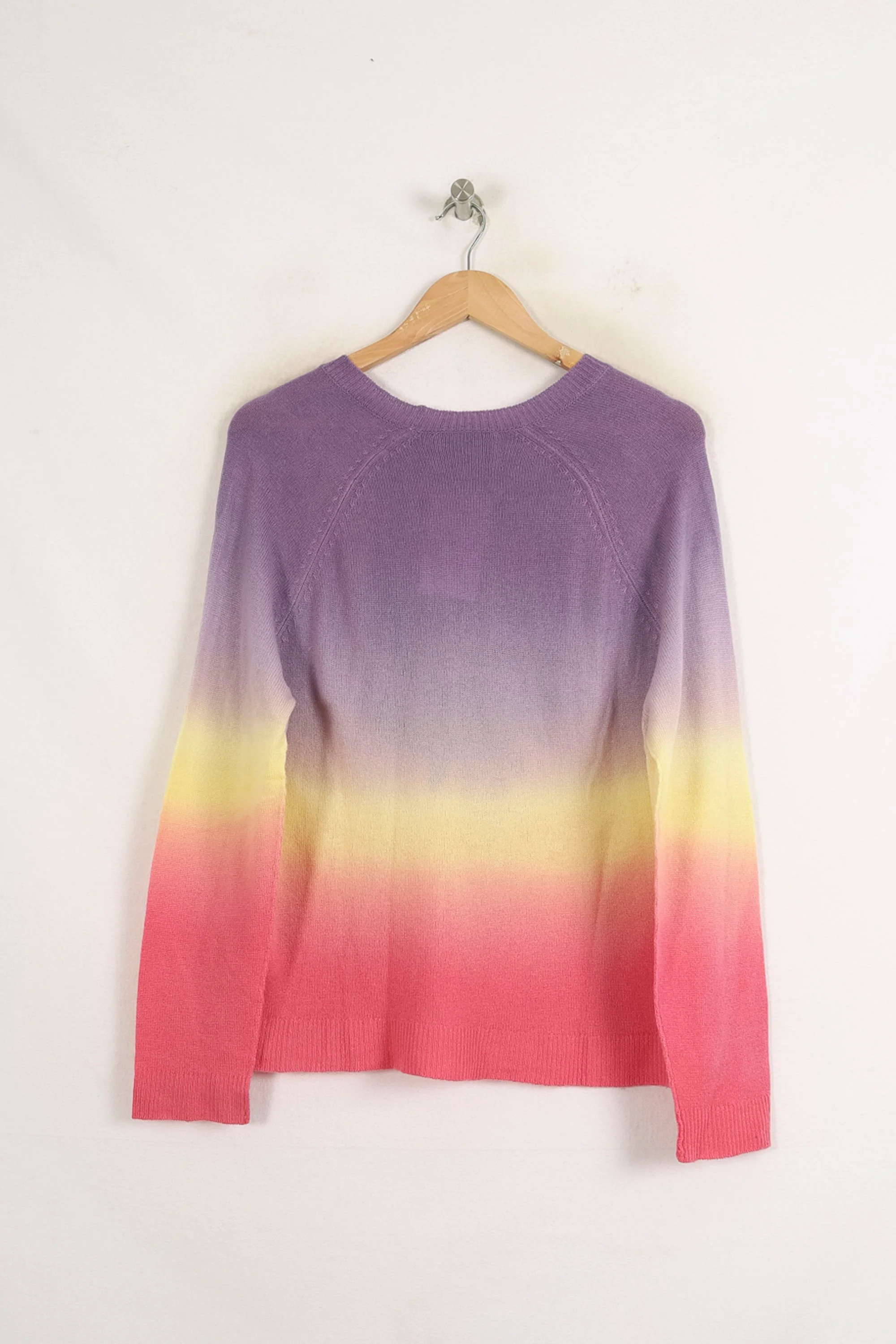 Pull Violet et Jaune - Taille M/38 - Image 4