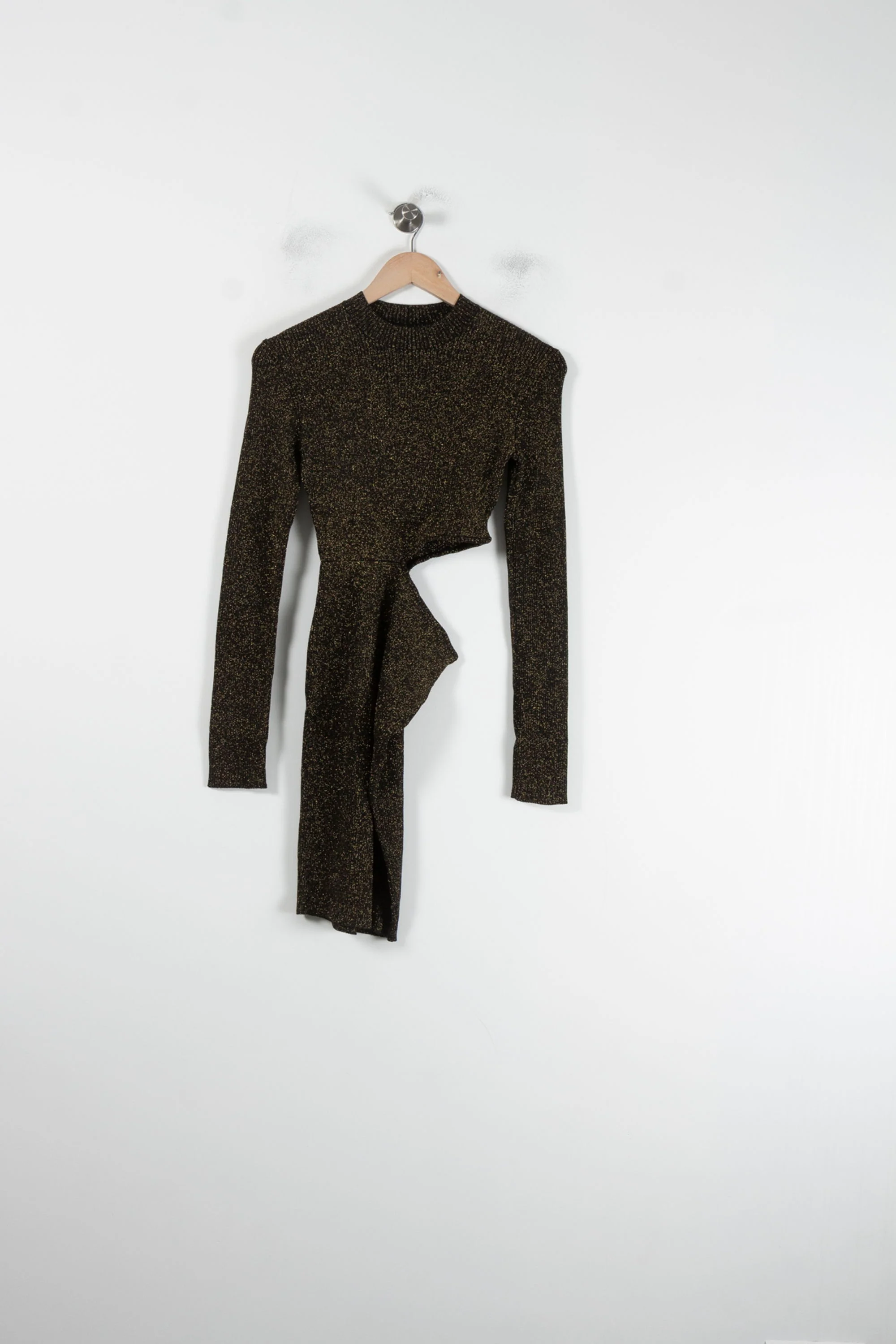 Robe Asymétrique Noire - Taille S/36 - Image 2