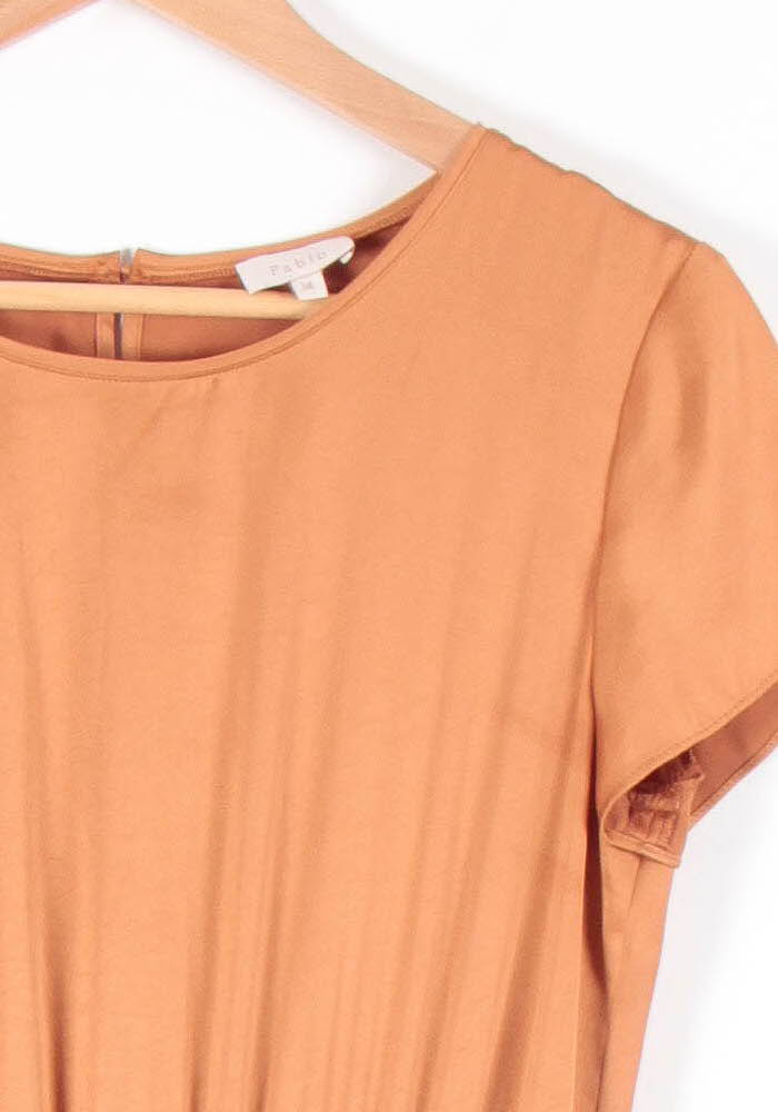 Robe Asymétrique Orange - Taille M/38 - Image 3