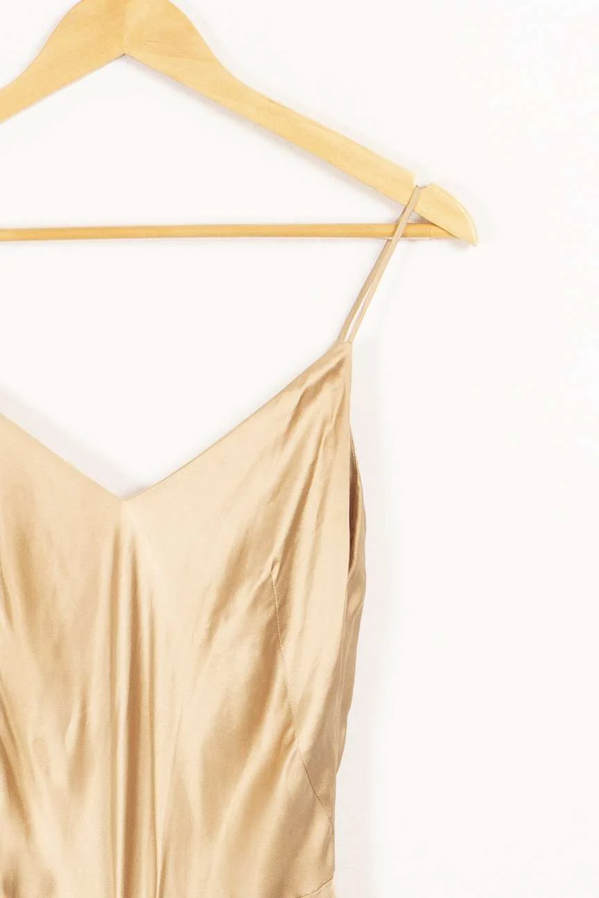 Robe beige - Taille L/40 - Image 3