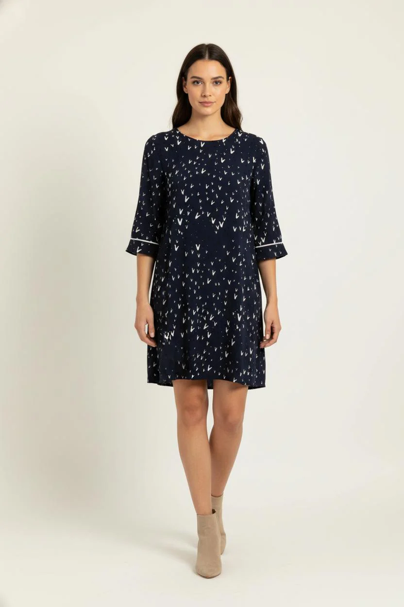 Robe Bleu et Blanche - Taille S/36