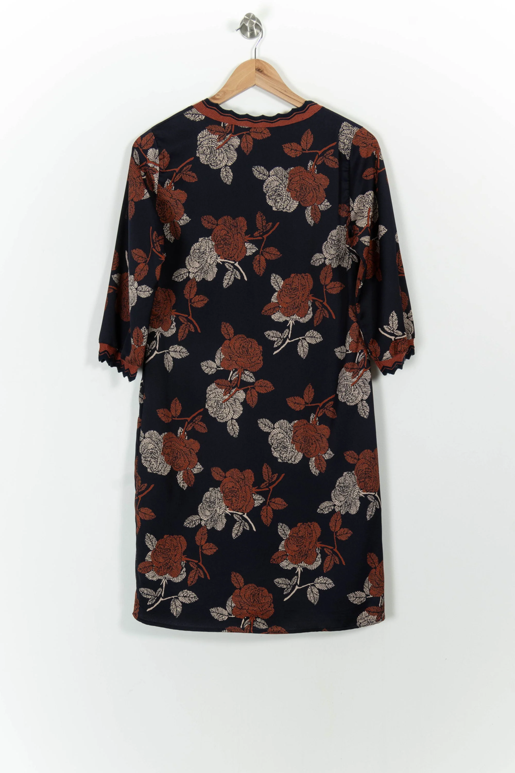 Robe Bleue et Marron - Taille S/36 - Image 4