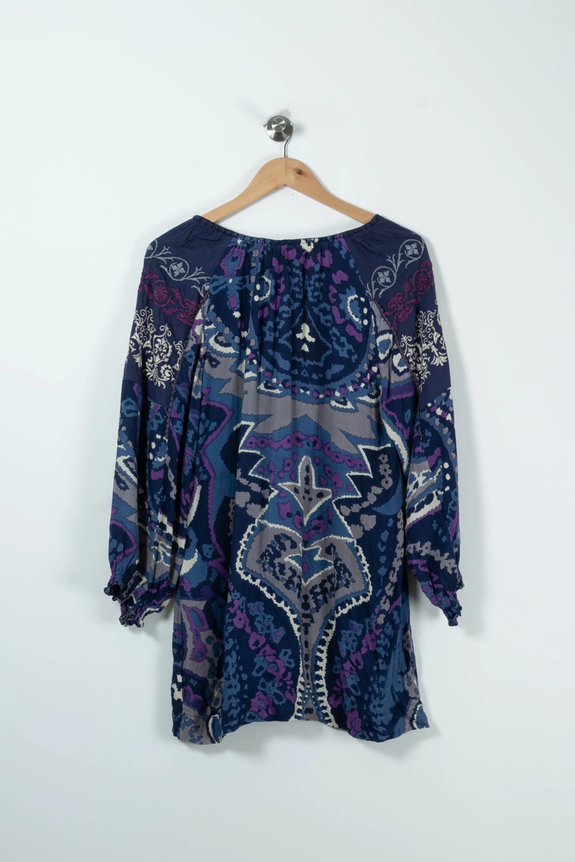 Robe Bohème Bleu et Violet - Taille S/36 - Image 4
