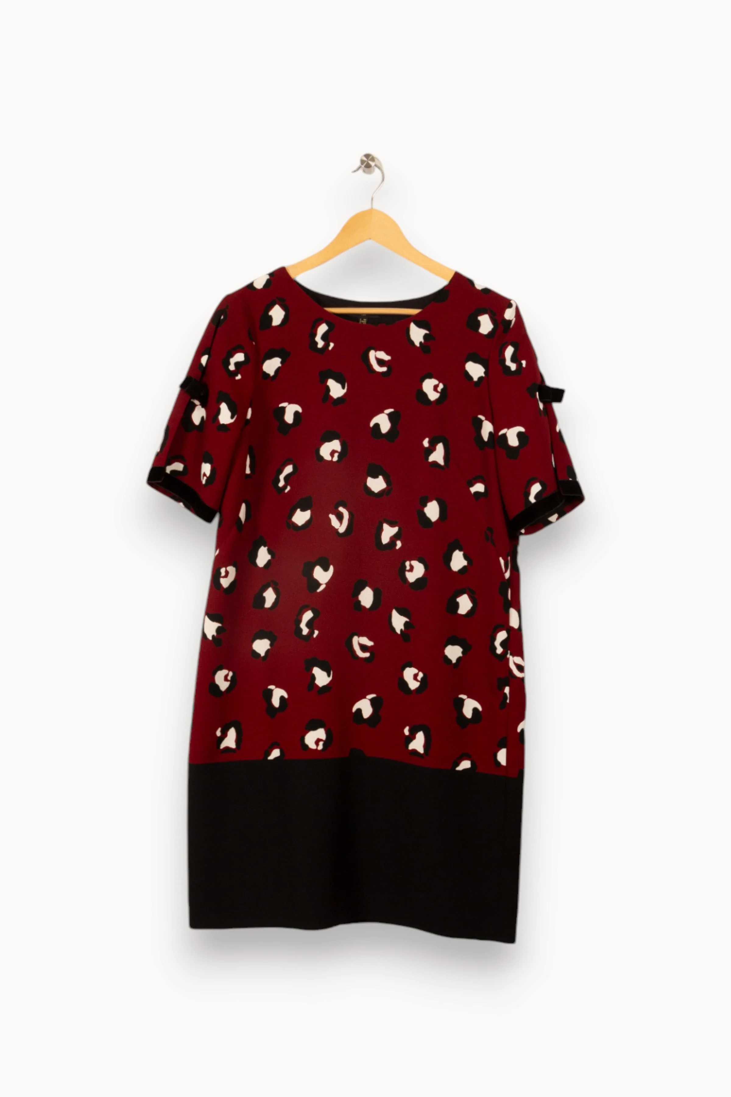 Robe bordeaux à motifs - Taille XL/42 - Image 2