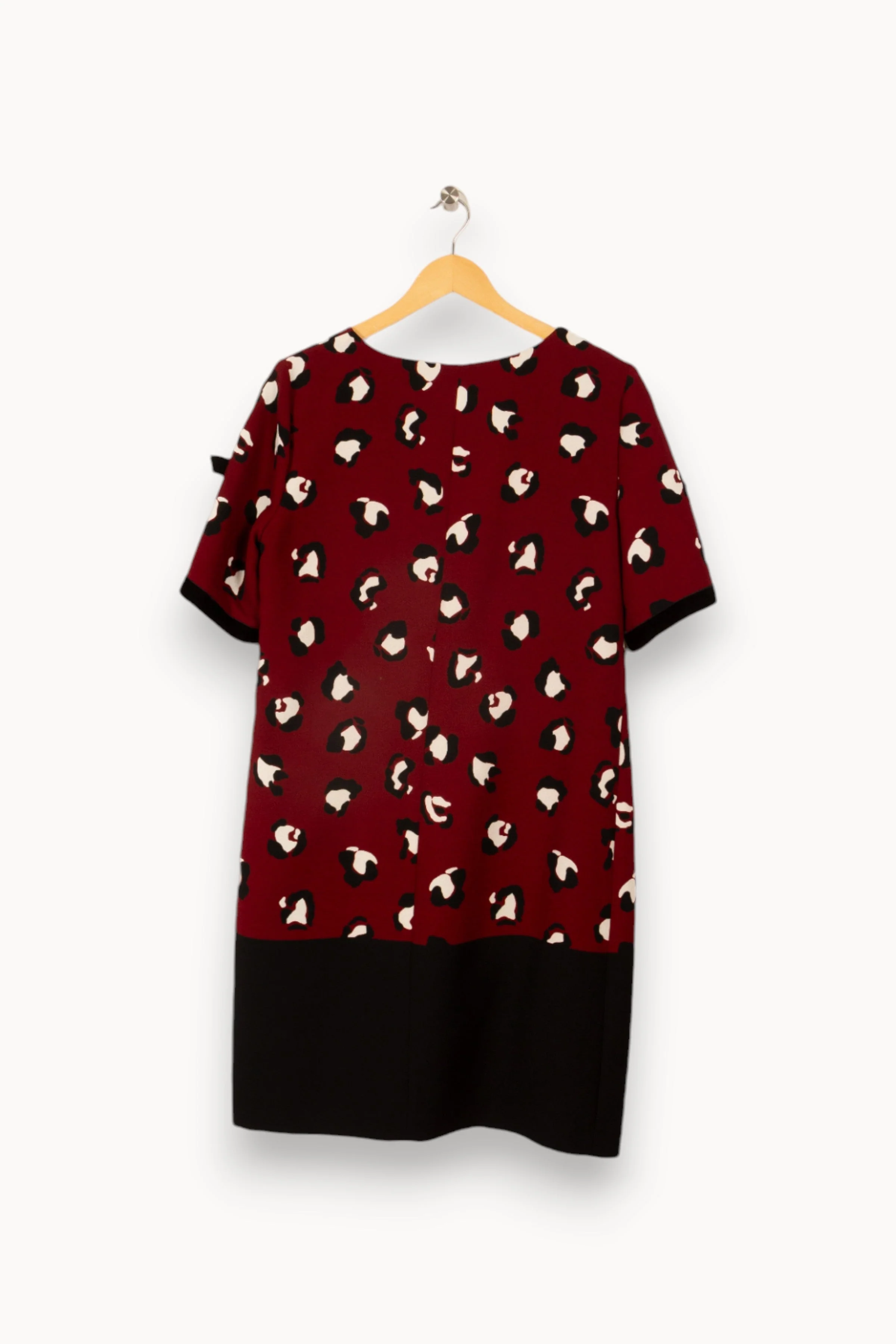 Robe bordeaux à motifs - Taille XL/42 - Image 4