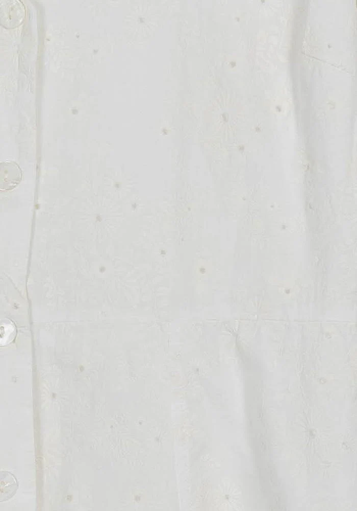 Robe Boutonnée Blanche - Taille S/36 - Image 3