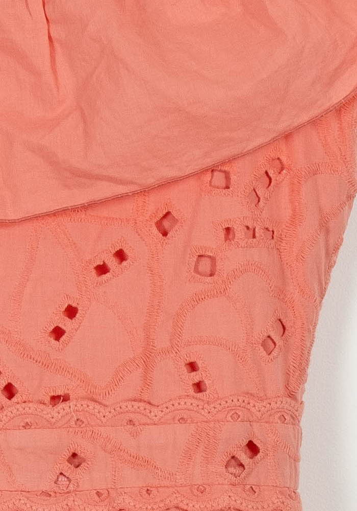 Robe Brodée Rose - Taille S/36 - Image 3