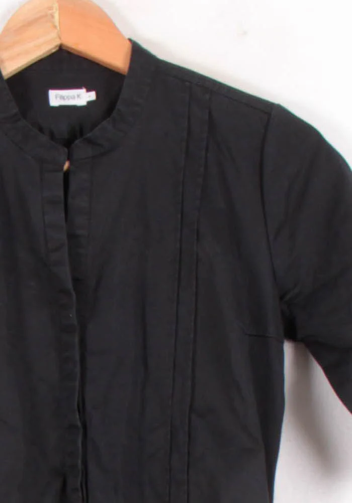 Robe Ceinturée Noire - Taille S/36 - Image 3