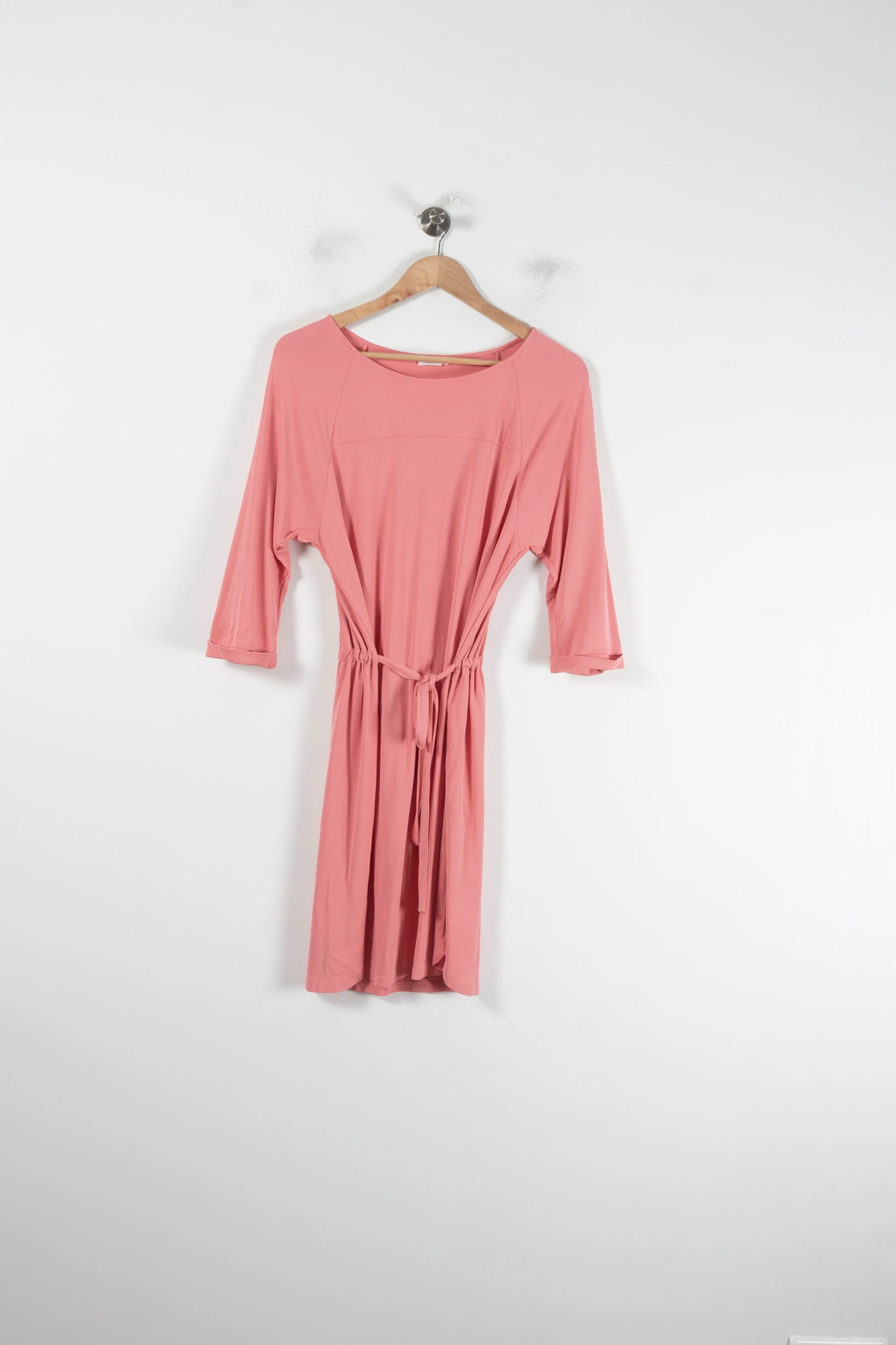 Robe Ceinturée Rose - Taille M/38 - Image 2