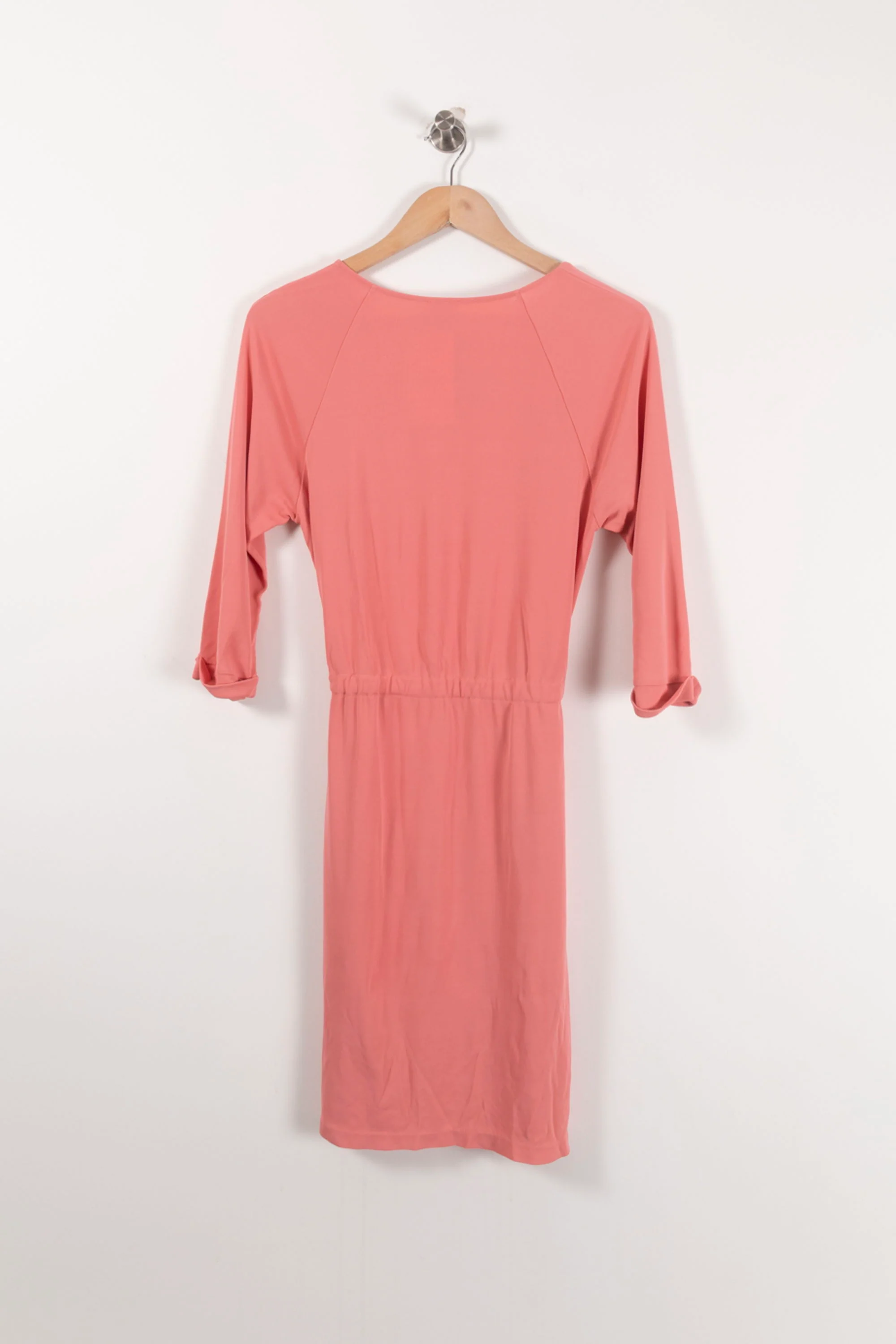 Robe Ceinturée Rose - Taille S/36 - Image 4