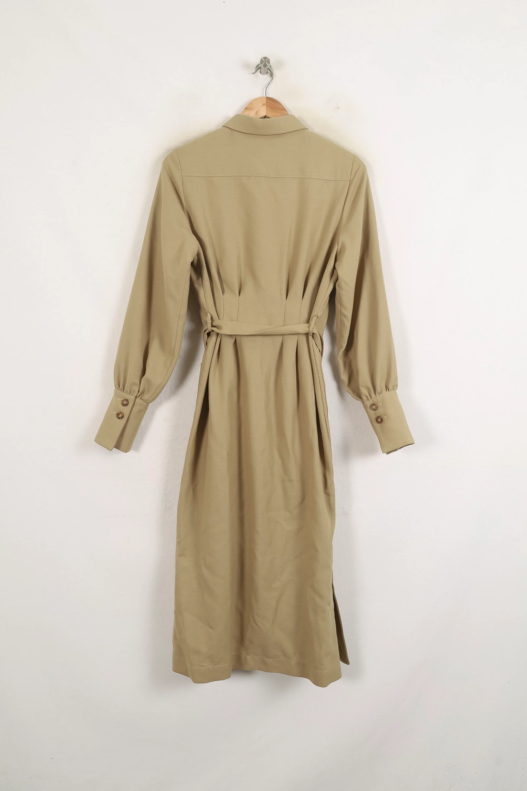Robe Chemise Beige - Taille S/36 - Image 4