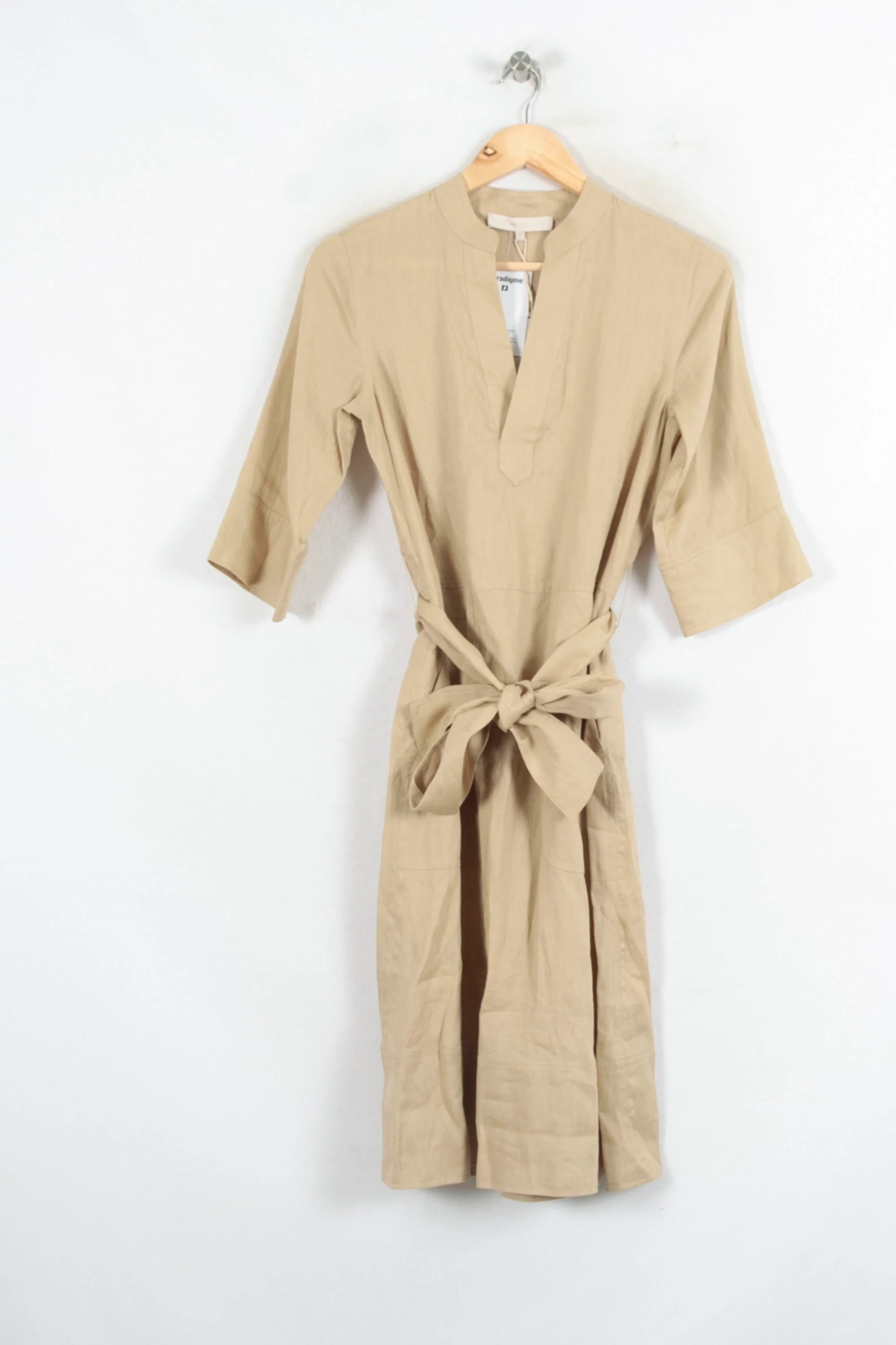 Robe Chemise Beige - Taille XS/34 - Image 2