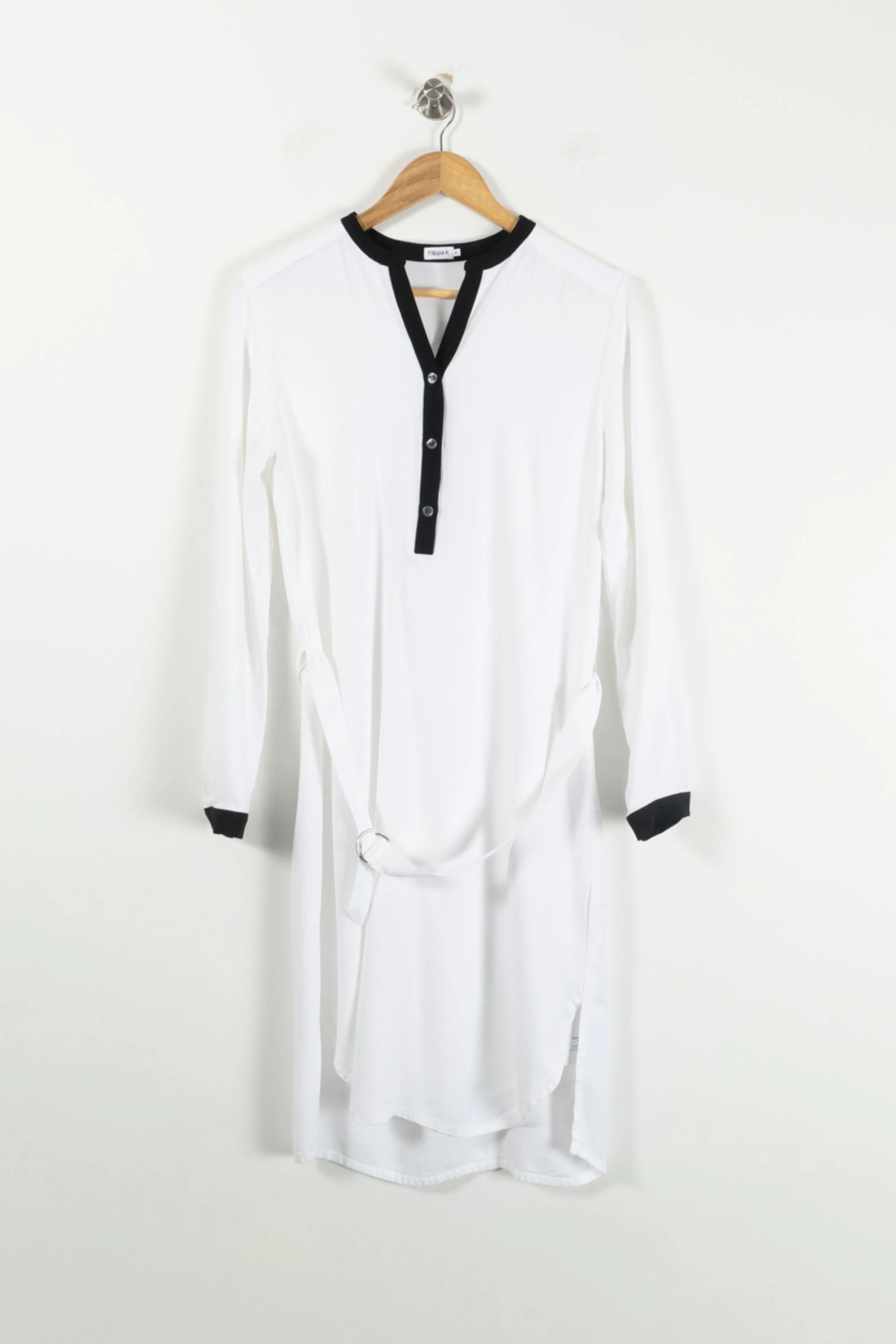 Robe Chemise Blanche et Noire - Taille S/36 - Image 2