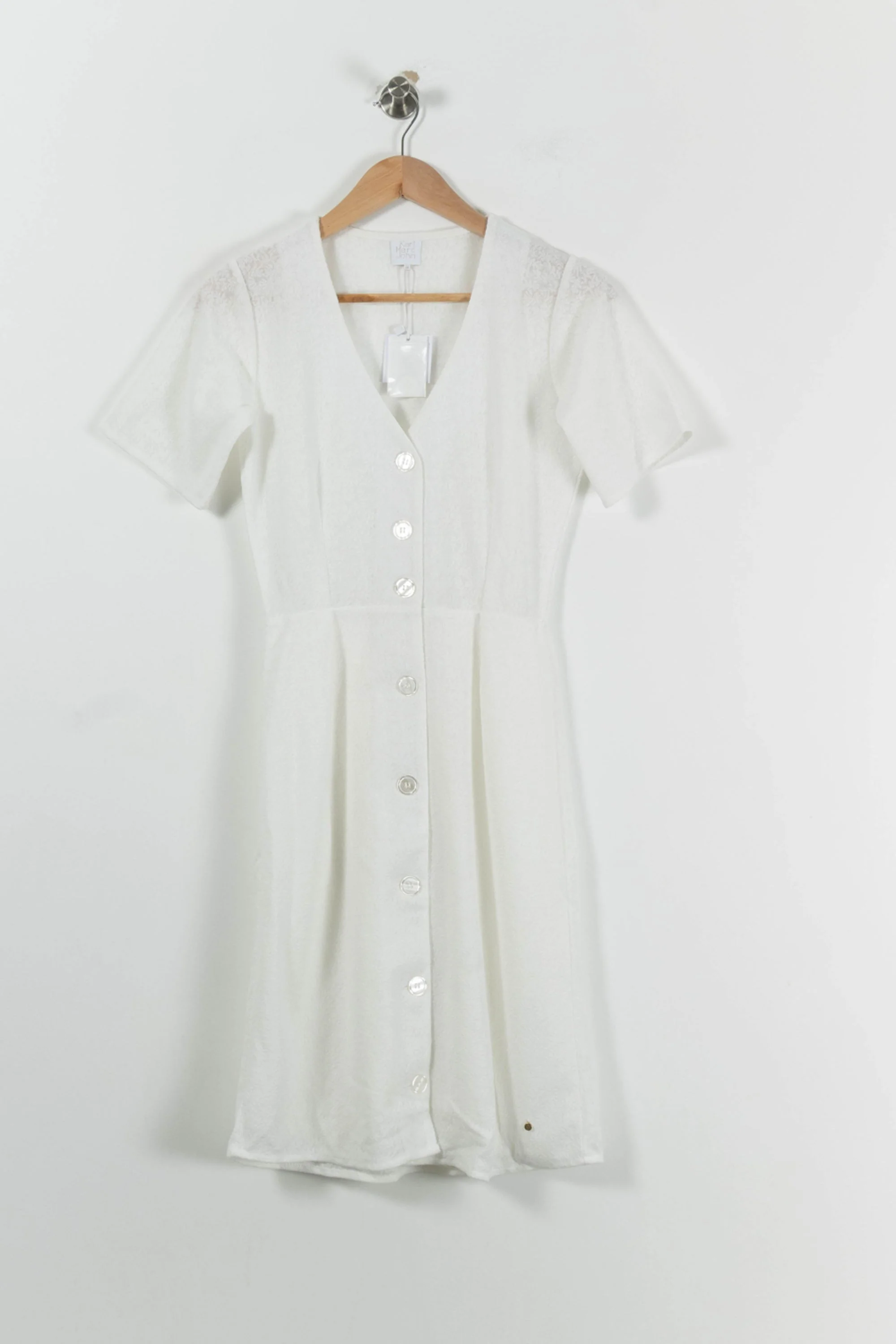 Robe Chemise Blanche - Taille XS/34 - Image 2